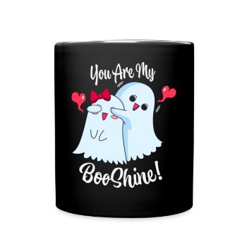 You Are My Boo Shine Halloween Cute Ghosts T Shirt - Mug uni - noir - Devant