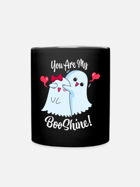 You Are My Boo Shine Halloween Cute Ghosts T Shirt - Tasse einfarbig - Schwarz