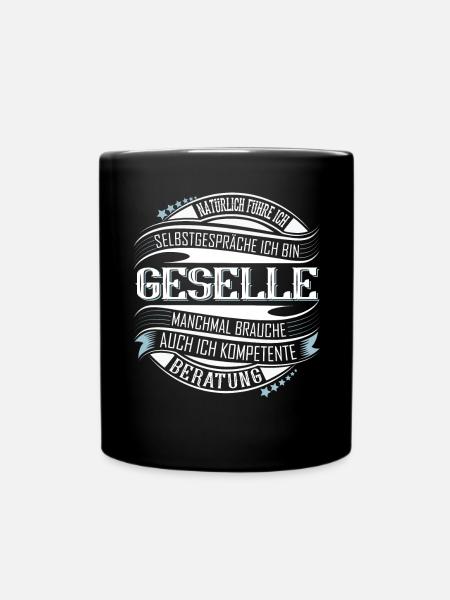 Geselle - Tasse einfarbig - Schwarz