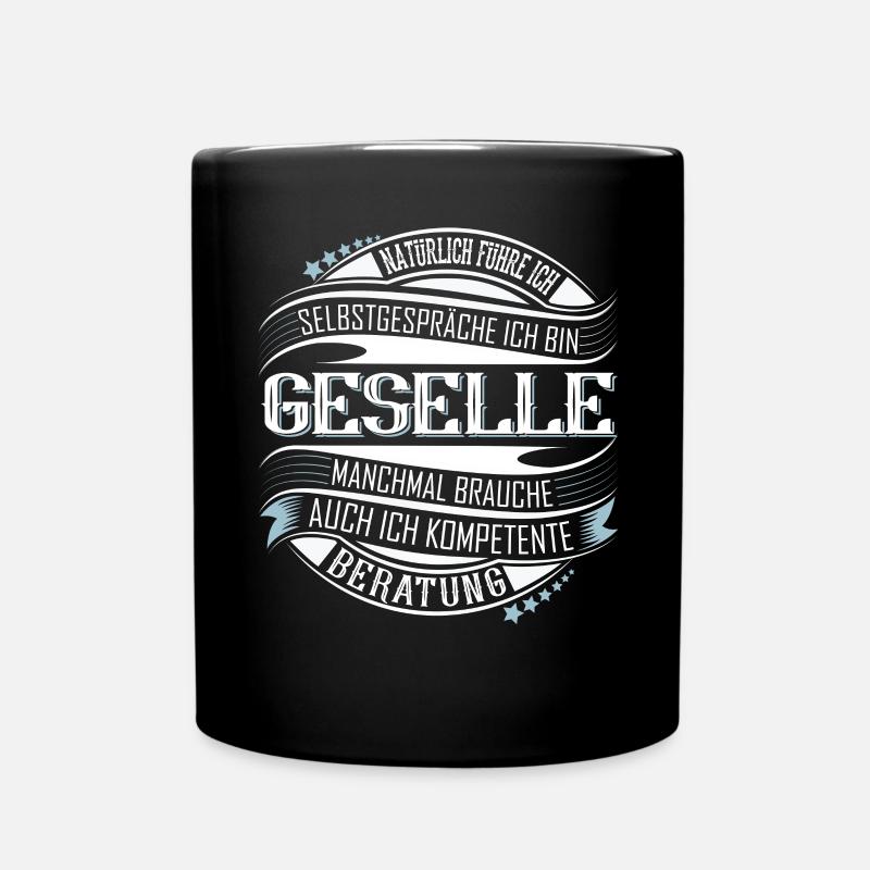 Geselle - Tasse einfarbig - Schwarz