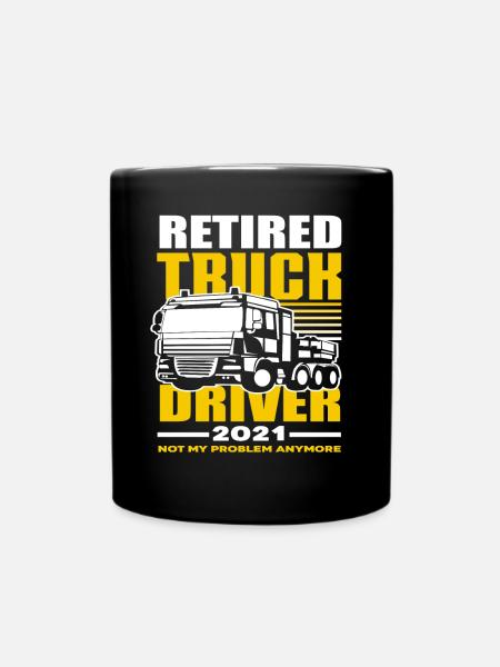 Camionneurs retraités 2021 - Mug uni - noir