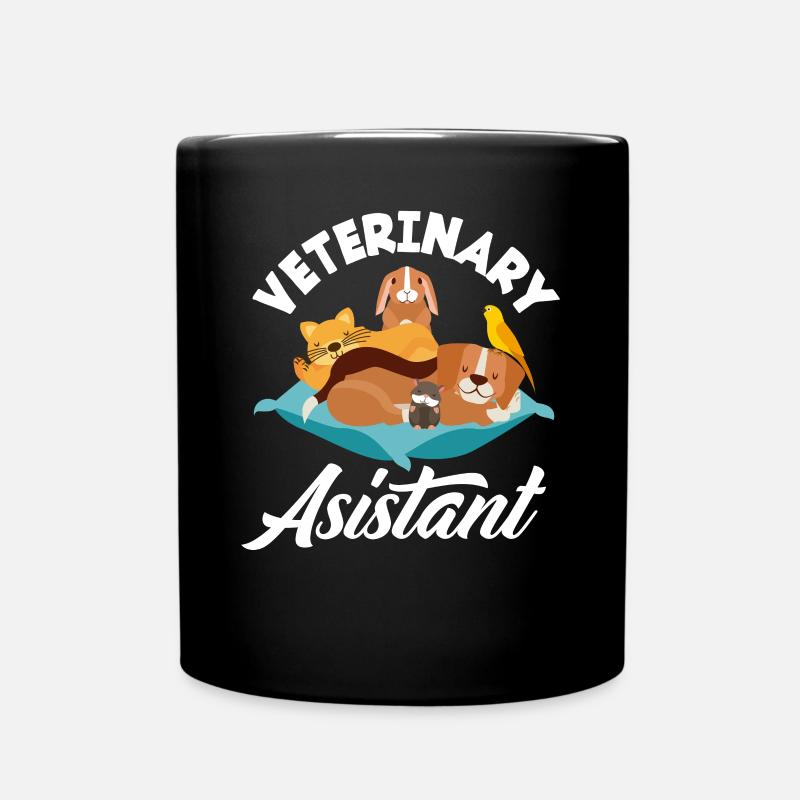 Animaux Médecine Cadeau - Mug uni - noir