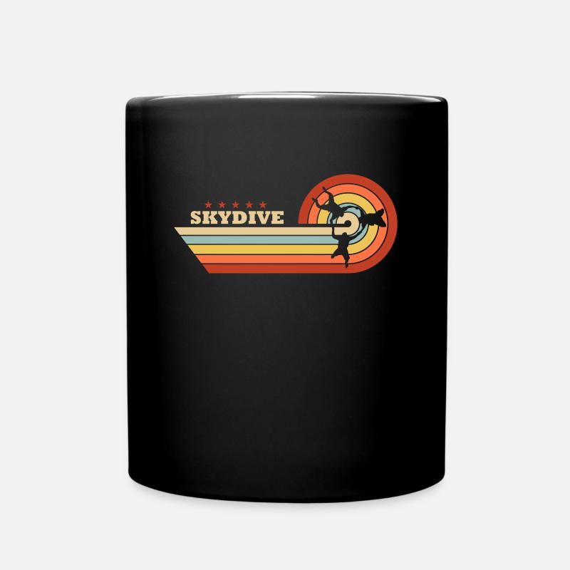 Groupe de parachutistes vintage RW Skydive - Mug uni - noir