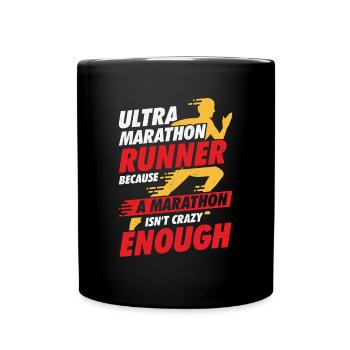 Ultramarathon Sport Ultramarathon Runner Gift - Full Colour Mug - black - Front