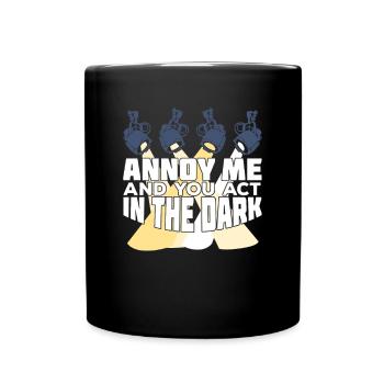 Lighting Technician Illuminator Gift - Full Colour Mug - black - Front