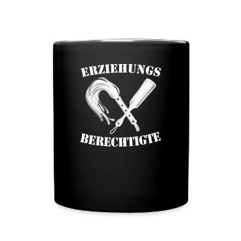 Legal Guardian BDSM Bondage SM T-Shirt - Full Colour Mug - black - Front