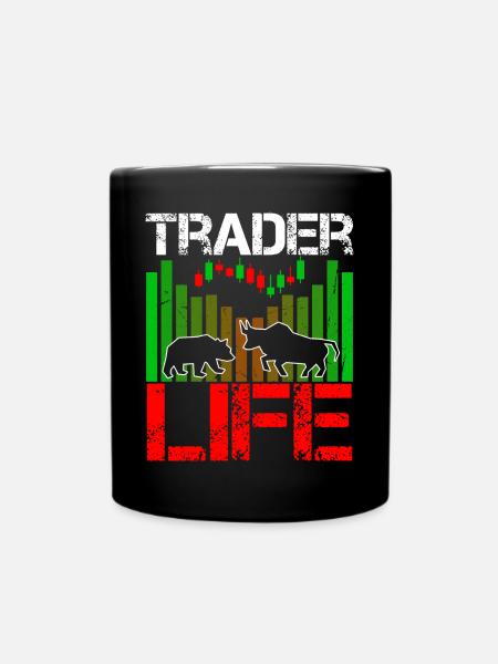 Trader Life Stock Forex Trader - Mug uni - noir