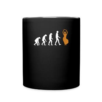 Belly Dancer Evolution Shimmy Workout Belly Dancer - Full Colour Mug - black - Front