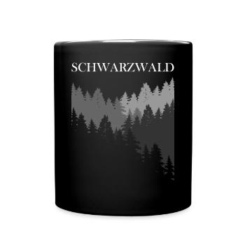 Black Forest Forest Nature Black Forest Gift - Full Colour Mug - black - Front