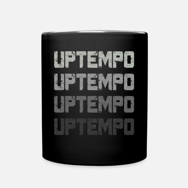 Uptempo - Rave - Hardstyle - Gabber - Geschenk - Tasse einfarbig - Schwarz