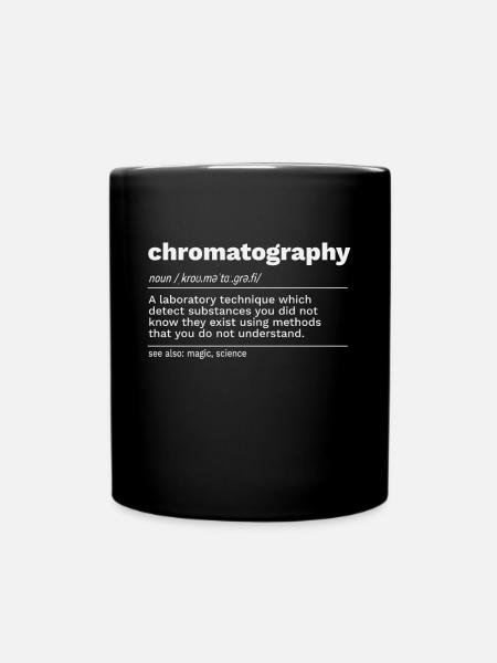 High performance liquid chromatography definition - Tasse einfarbig - Schwarz