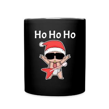 Cool Baby Weihnachten - Tasse einfarbig - Schwarz - Vorne