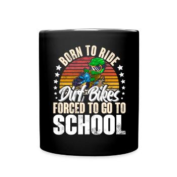 Motocross - Full Colour Mug - black - Front