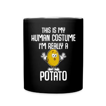 Potato - Full Colour Mug - black - Front