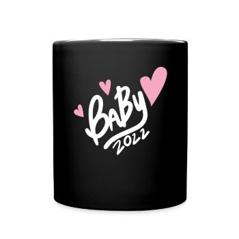 Bébé 2022 - Nouveau-né 2022 - Mug uni - noir - Devant