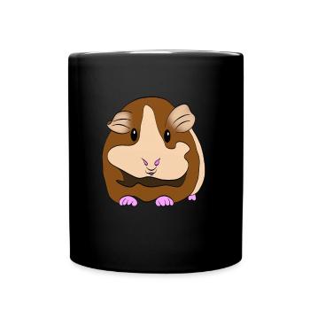 Guinea Pig - Guinea Pig - Full Colour Mug - black - Front