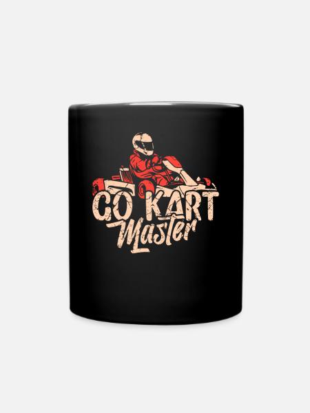 Go-cart - Full Colour Mug - black