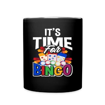 Bingo - Mug uni - noir - Devant
