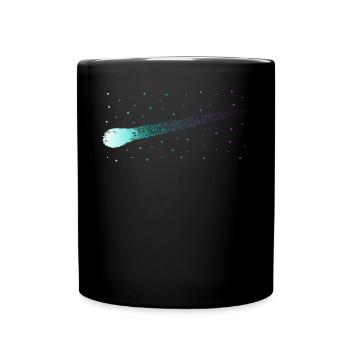 Météorite Météorite Comète Shooting Star Cadeau - Mug uni - noir - Devant