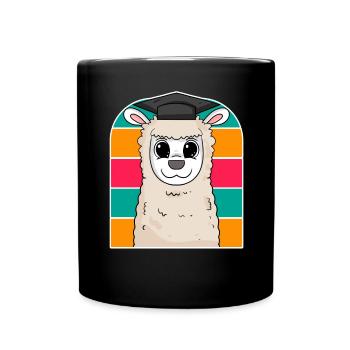 Promotion Doktorarbeit Doktortitel - Tasse einfarbig - Schwarz - Vorne
