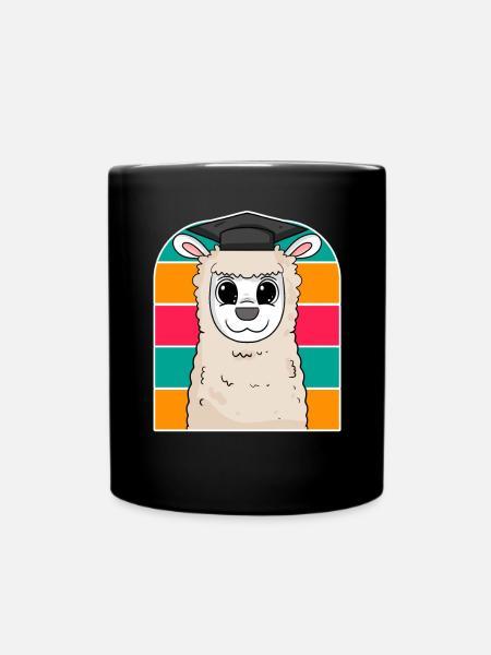 Promotion Doktorarbeit Doktortitel - Tasse einfarbig - Schwarz
