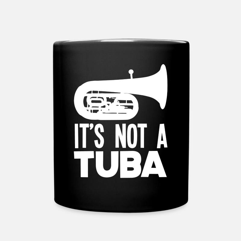 Ce n’est pas Tuba Euphonium - Mug uni - noir