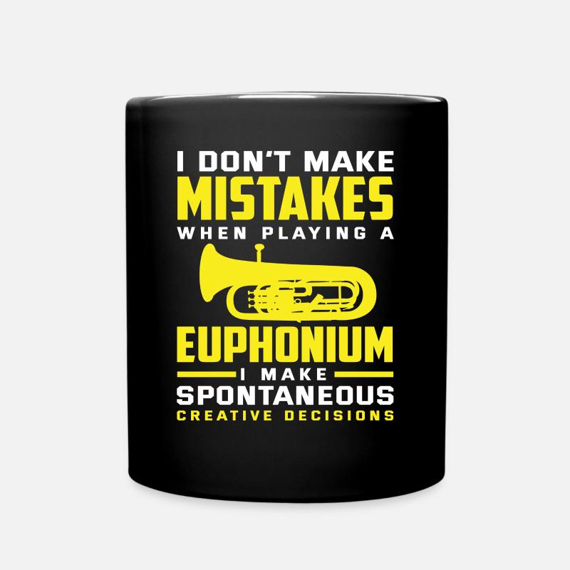 Euphonium Euphoniste Euphonistine - Mug uni - noir