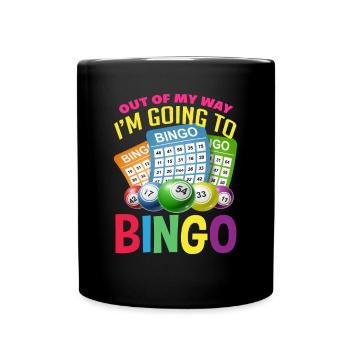 Bingo - Mug uni - noir - Devant