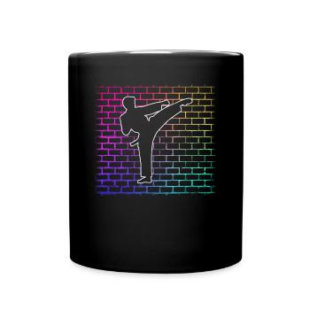 Arts martiaux Arts martiaux - Mug uni - noir - Devant