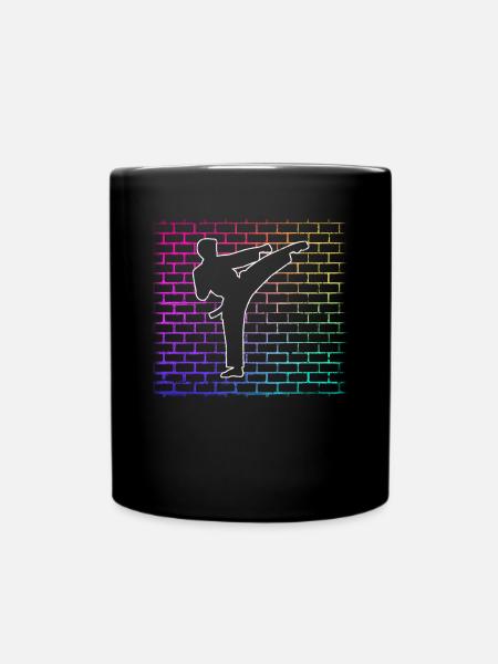 Kampfsport Kampfsportler - Tasse einfarbig - Schwarz
