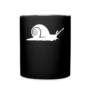 Escargot Forêt Animaux Amoureux Des Animaux Cadeau - Mug uni - noir - Devant