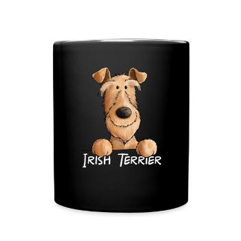 Irish Terrier Dog I Race de chien - Mug uni - noir - Devant
