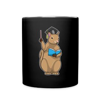 École de lecture des enseignants Écureuils - Mug uni - noir - Devant