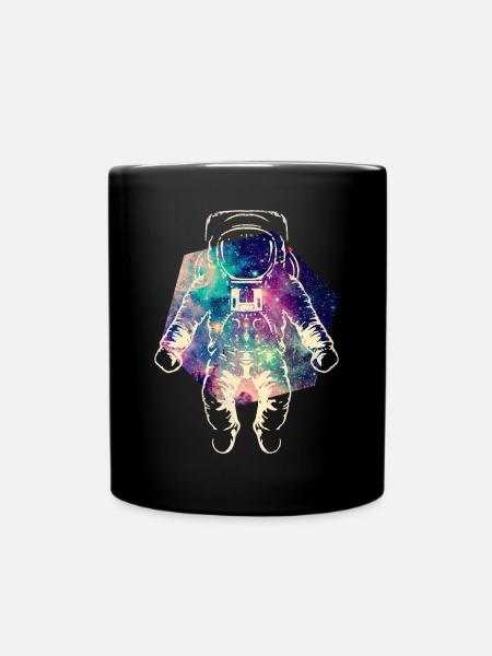 Astronaute dans l’espace - Mug uni - noir