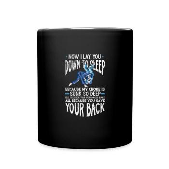 Jiu Jitsu Bjj Arts Martiaux Jiu-Jitsu Combat Cadeau - Mug uni - noir - Devant