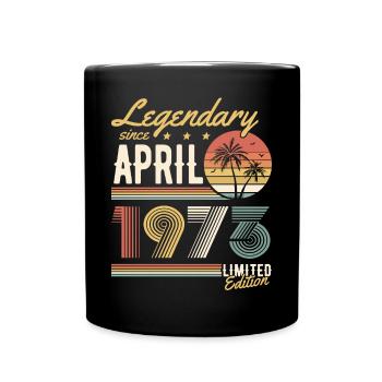Legendary Since April 1973 Limited Edition - Tasse einfarbig - Schwarz - Vorne