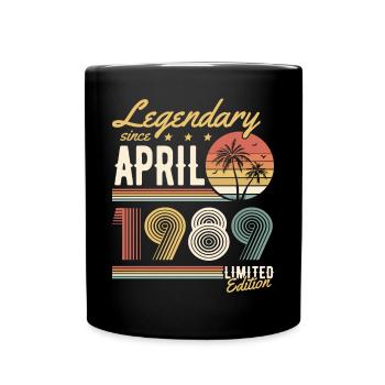 Legendary Since April 1989 Limited Edition - Tasse einfarbig - Schwarz - Vorne