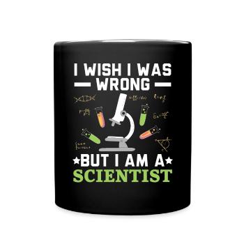 Science Lover Professeur de biologie Scientifique Chimie - Mug uni - noir - Devant