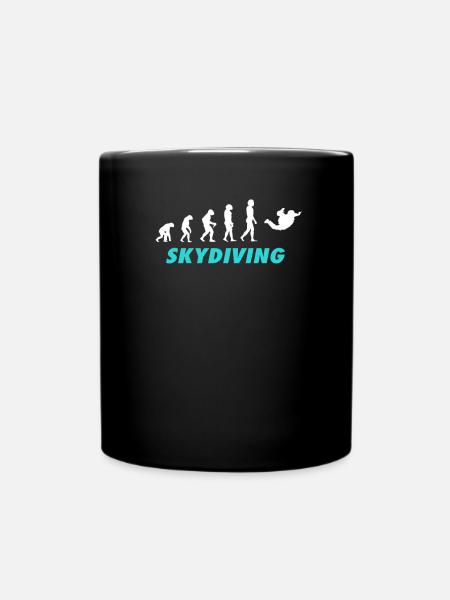 Maillots de l’équipe de parachutisme - Mug uni - noir