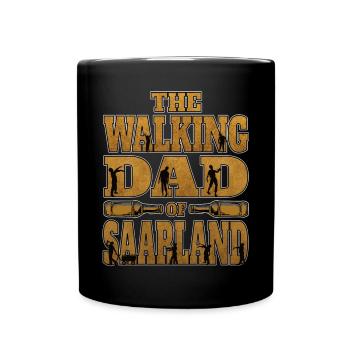 Sarre Le papa ambulant de la Sarre - Mug uni - noir - Devant