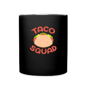Taco - Tasse einfarbig - Schwarz - Vorne