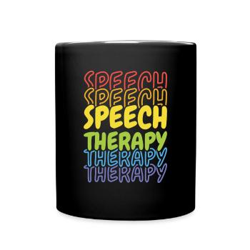 Language Pathologist Speech Pathologist - Tasse einfarbig - Schwarz - Vorne