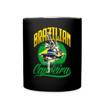 Capoeira Arts Martiaux Brésiliens Capoeiristas - Mug uni - noir - Devant