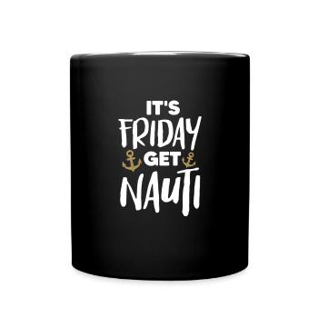 Capitaine - Mug uni - noir - Devant