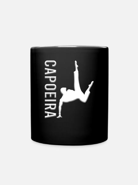 Capoeira Kampfsport - Tasse einfarbig - Schwarz