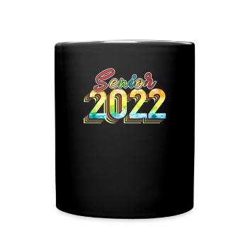 Senior 2022 Graduation Class - Full Colour Mug - black - Front