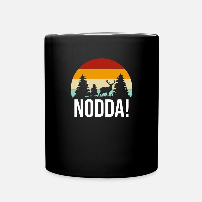 Nodda! Siegerland Siegen Wittgenstein Geschenk - Tasse einfarbig - Schwarz