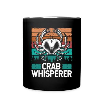 Crab Whisperer Crab Fishing Crab Hunter Fisher - Mug uni - noir - Devant