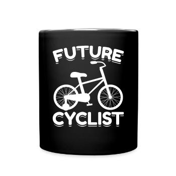 Bébé Cycliste Nouveau-né Bébé Vélo Cyclisme - Mug uni - noir - Devant