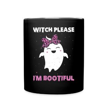 Ich Bin Bootiful - Hexen Liebhaber - Tasse einfarbig - Schwarz - Vorne
